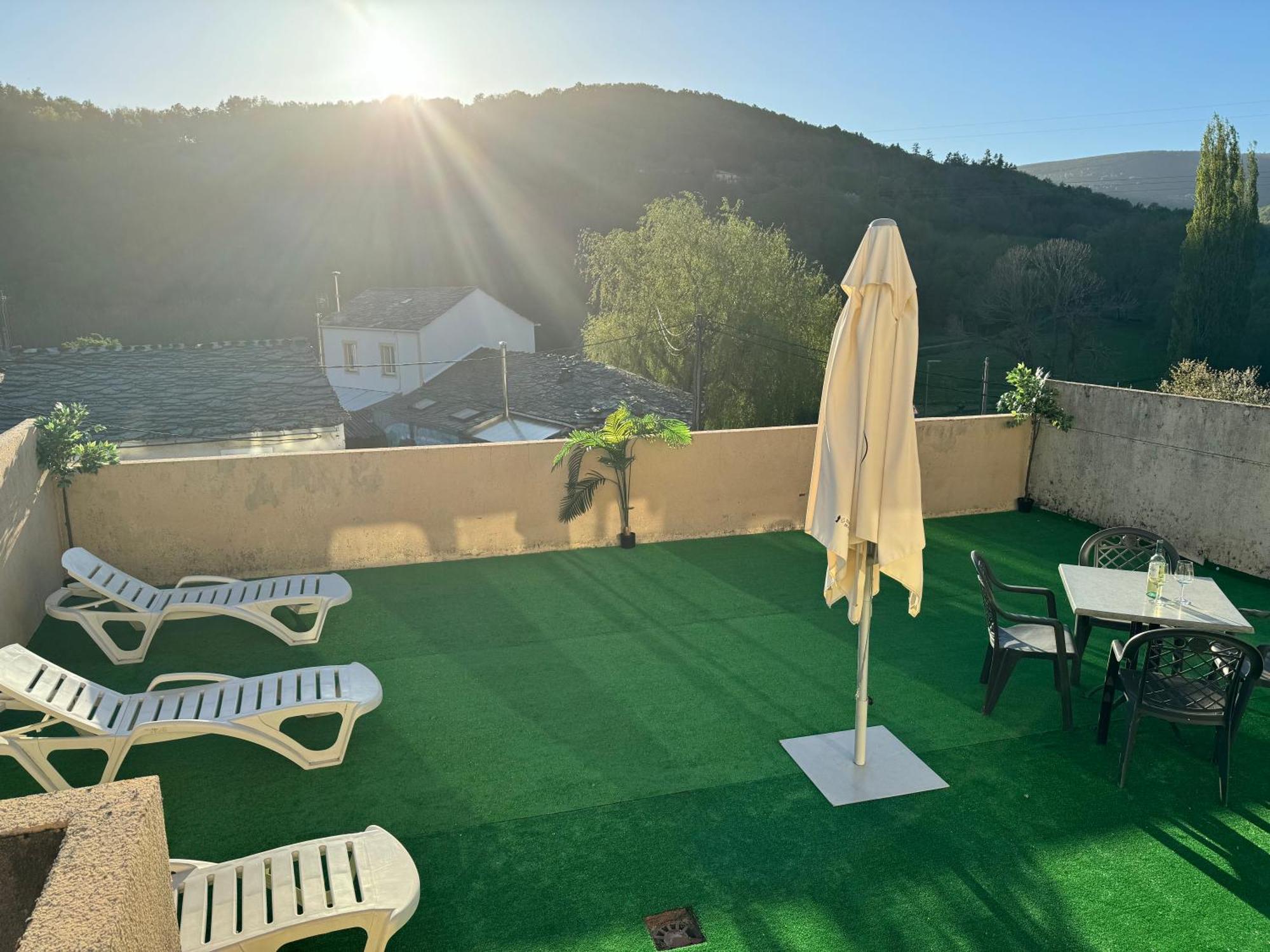 Appartamento Triacastela Sunset Terrace Esterno foto
